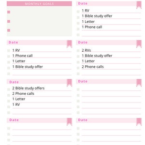 JW Ministry Planner JW Planner Telephone &amp; Letter Writing Zoom ...