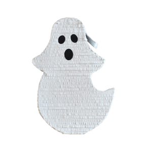 Ghost Pinata 23x16x4 inch, Halloween Party Decor, Spooky Birthday Pinata, Cute Ghost Decoration, Trick or Treat Piñata, Kids Halloween Game