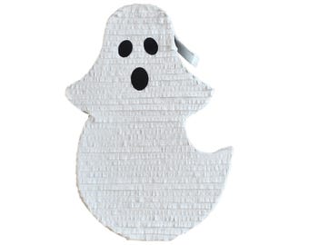 Pinata fantôme : jeu de fête d'Halloween, décoration effrayante (23 x 16 x 4 pouces)