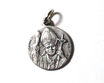 Pope John Paul II Metal Religious Vatican Souvenir Roma Rome