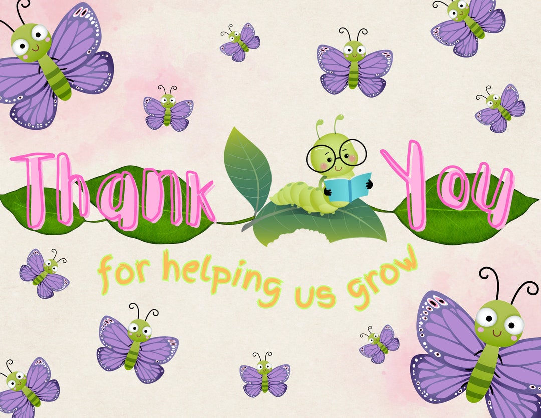 Teacher Appreciation Card Thank You - Etsy