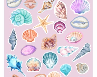 Kindle Insert - Digital Download *Seashells*