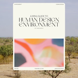 Leitfaden zur Human Design-Umgebung