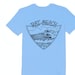 Rat Beach Surfing Rat Tee - Light Blue - Etsy