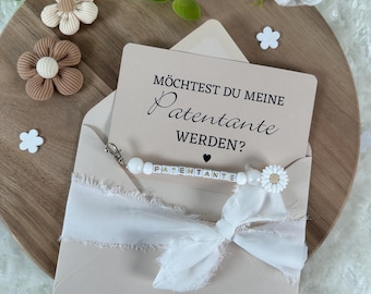 Announcement to future godmother pregnancy prégnant baby bébé parents sister friend surprise   patentante dutsh allemand Schlüsselanhänger