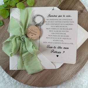 Annonce grossesse parrain avec décapsuleur, demande parrain, baptême, tonton, frère cousin ami, famille. Cadeau souvenir. Enceinte, bébé