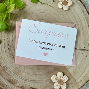 Pregnancy announcement card for family, mummy and daddy, grandpa, grandma, prégnant, carte, baby, bébé, amazing best friend my bestie