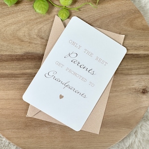 Pregnancy announcement card for family, mummy and daddy, grandpa, grandma, prégnant, carte, baby, bébé, amazing, uncle, auntie, grandparents