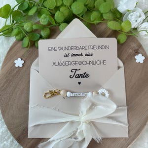 Anuncio al futuro tante embarazo prégnant baby bébé padres schwester primo freundin Tante dutsh allemand Schlüsselanhänger