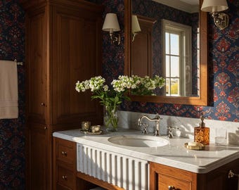 Handmade Fluted Carrara Marble Vanity Sink - Customizable Dimensions M1F036