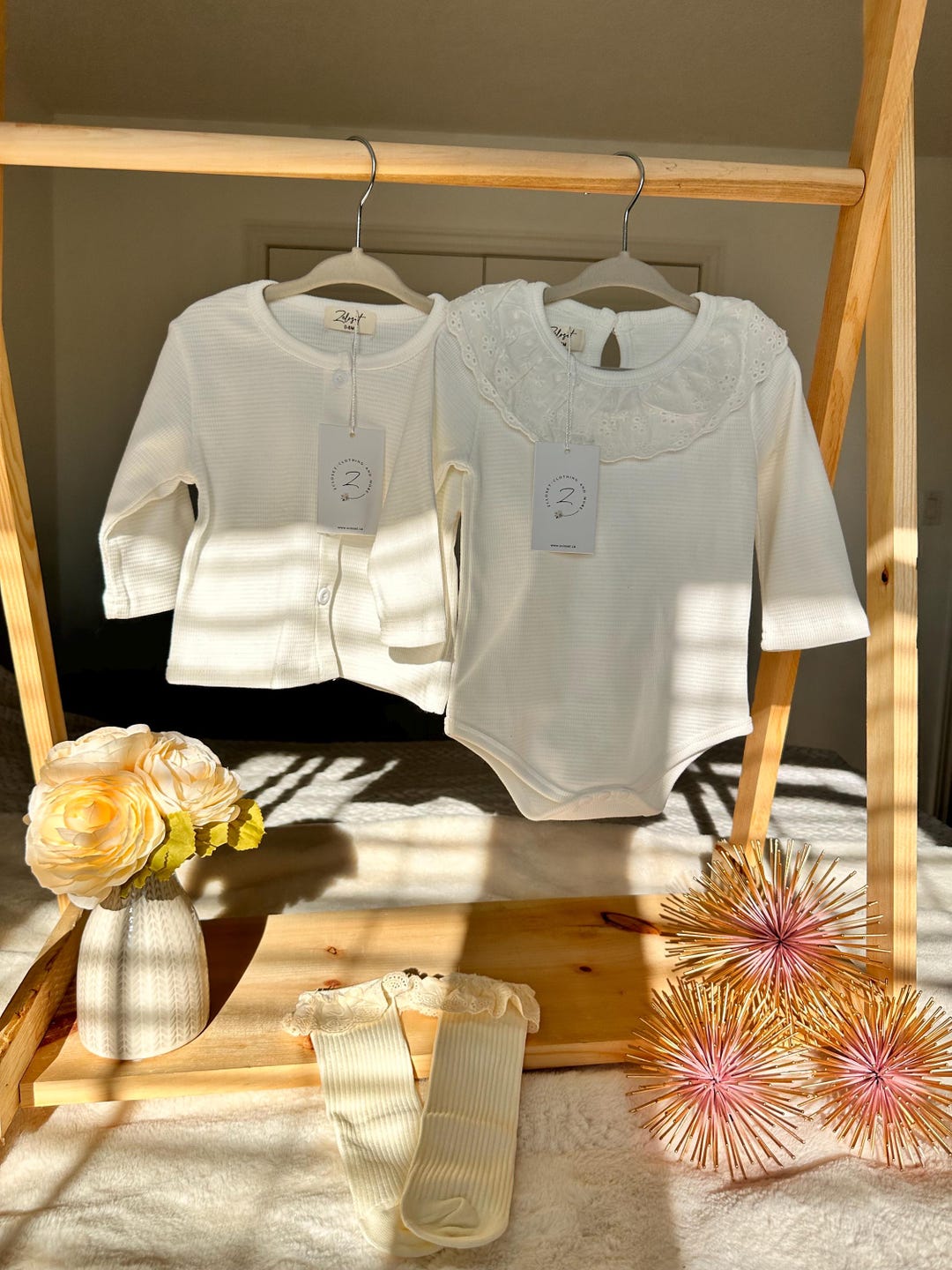 Snow White Set, Romper, Jacket, Cotton, Baby , Toddler , Long Sleeve ...