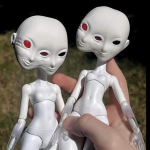 Monster high / BJD head hybrid Tomie horror doll (trilliumbox orginal sculpt- legitimate)