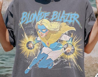 Comfort Colors® Blonde Blazer Shirt, Blonde Blazer vintage bootleg t-shirt, Blonde Blazer Sweater, Blonde Blazer Dispatch Tee