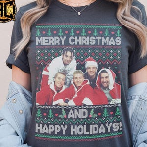 Unisex NSYNC Ugly Christmas Graphic Tee