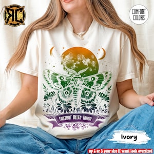 Subtila F*ck Trump Comfort Colors® Butterfly T-shirt, Childless Butterfly Lady T-shirt, Anti Trump FDT, Resist T-shirt Elon Sucks Protest T-shirt