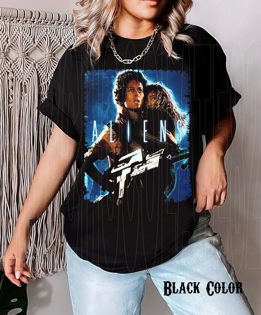 Aliens Movie Poster T-shirt, 90s Inspired Vintage Shirt, Vintage ...