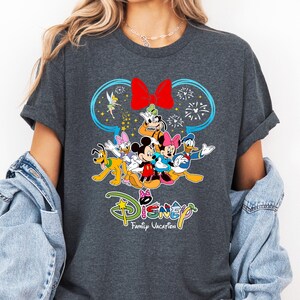 Disney Family Vacation 2025 Shirt, Mickey and Minnie Tshirt, Disneyland Shirts, Disney Family Matching Shirt, Magical Castle Shirt
