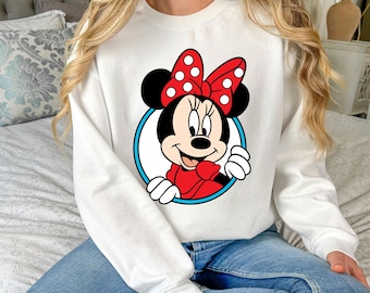 Minnie and Mickey Matching Hoodie, Couple Disney Sweatshirts, His and Hers Outfits, Cute Gift for Disneyland Trip, Disney Clothes