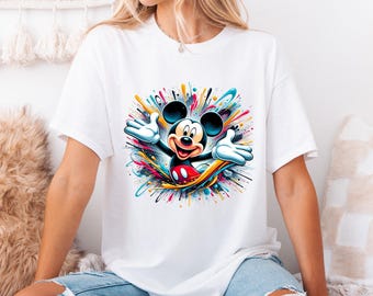 Camisetas de viaje de Disney, camiseta de Mickey Mouse de Disney, camiseta de Disney para niños, camiseta de viaje familiar de Disneyworld para él, regalo de Disney