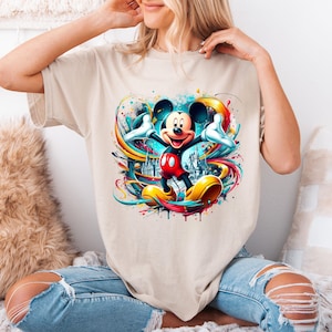 Disney Mickey Mouse Shirt, Disneyland Shirts, Disney Shirt for Kids, Disneyworld Family Trip Shirt for him, Disney Gift