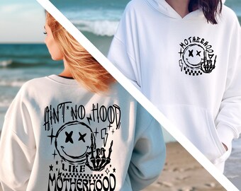 Motherhood Skeleton Sweatshirt, Funny Mom Outfit, New Mom Gift, Best Mom Ever Crewneck, Mama Birthday Clothing Gift, Mothers Day Gifts