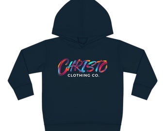 Christo Toddler Pullover Fleece Hoodie