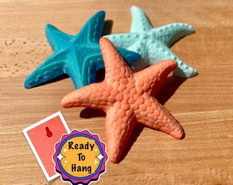 Estrellas de mar grandes para decoración de playa, bodas en la playa, estrellas de mar grandes para bandejas, decoración de casas de playa, decoración oceánica, decoración de bandejas escalonadas, manualidades con temática de playa
