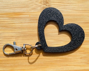 Grote liefdeshart sleutelhanger, schattige sleutelhanger, hartsleutelhanger, liefdessleutelhanger, cadeau, schattig, bedel, plastic sleutelhanger, rugzakbedel, portemonneebedel