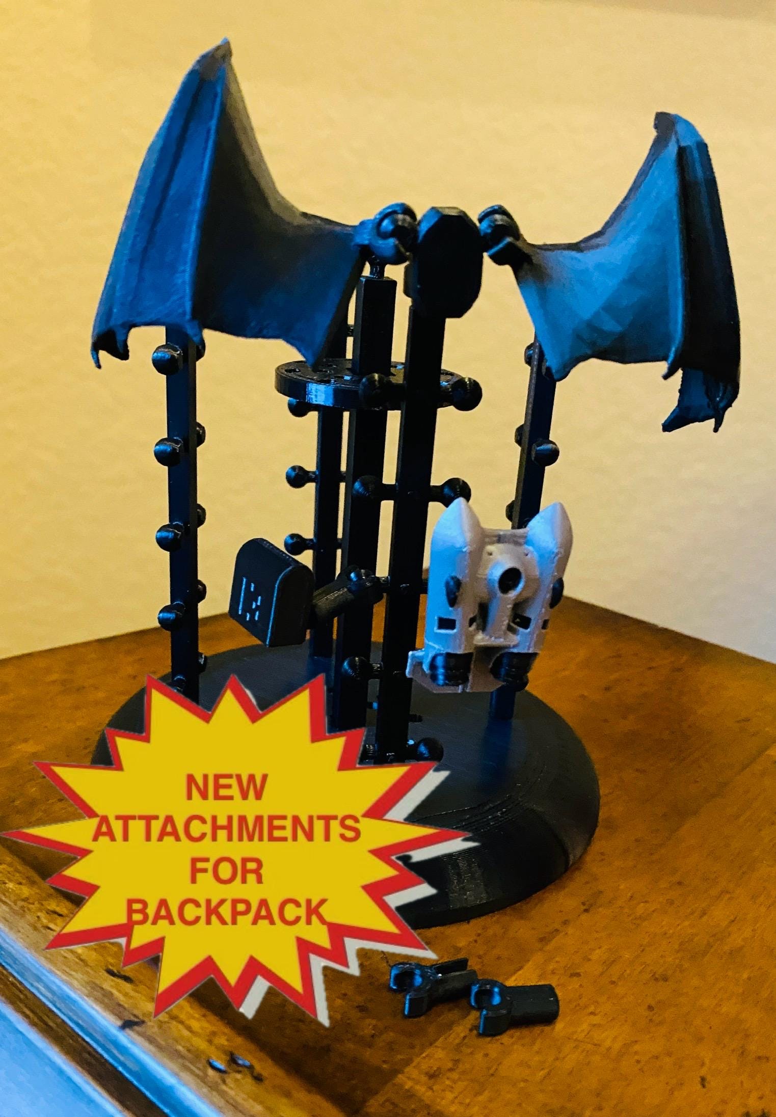 Dummy 13 ABS Hands and Accessories Display / Holder  - Organizer for Weapons, Staffs, Tridents, Heads and much more!