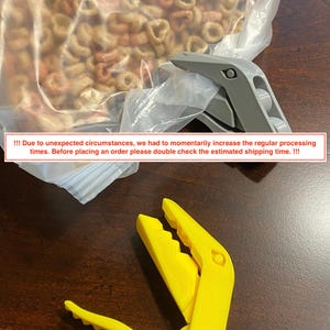 4er Set Dino Snack Tüten Clip / Handtuch Clip Strand & Pool -