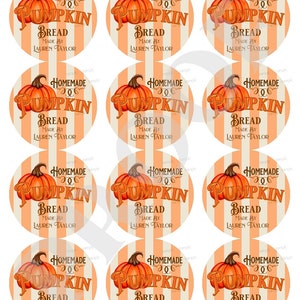 Banana Nut Bread Labels, Banana Stickers, Banana Bread Baking Labels ...