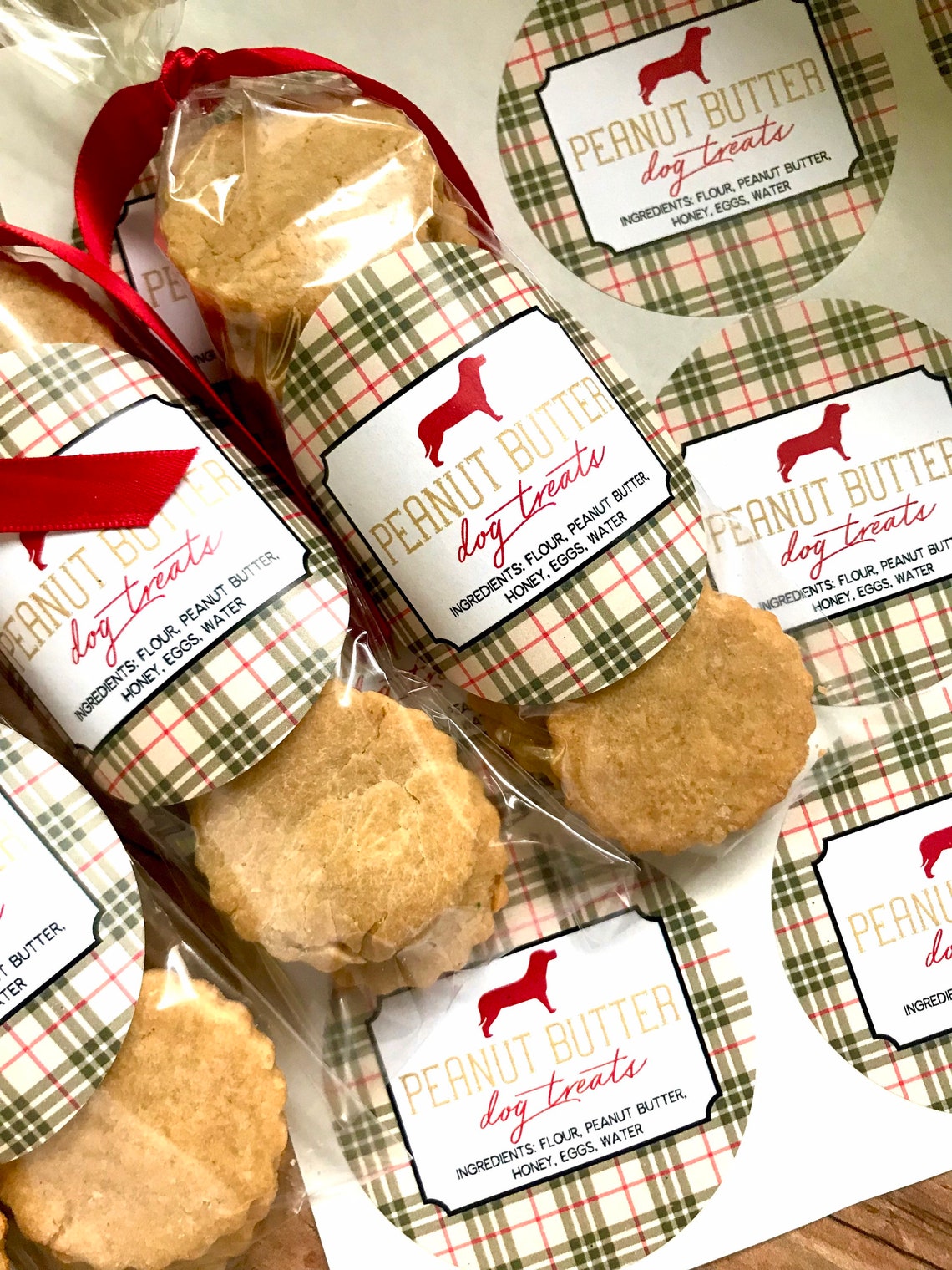 Homemade Dog Treat Stickers Dog Treat Labels Pet Bakery Etsy