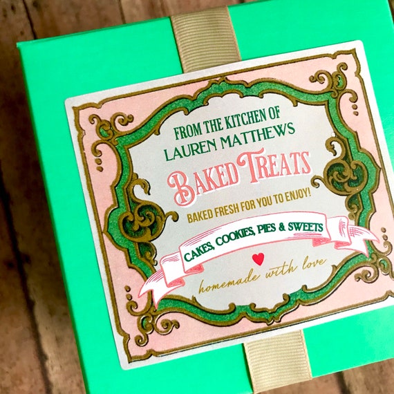 Kitchen Baking Labels - Kitchen Stickers - From the kitchen of ...