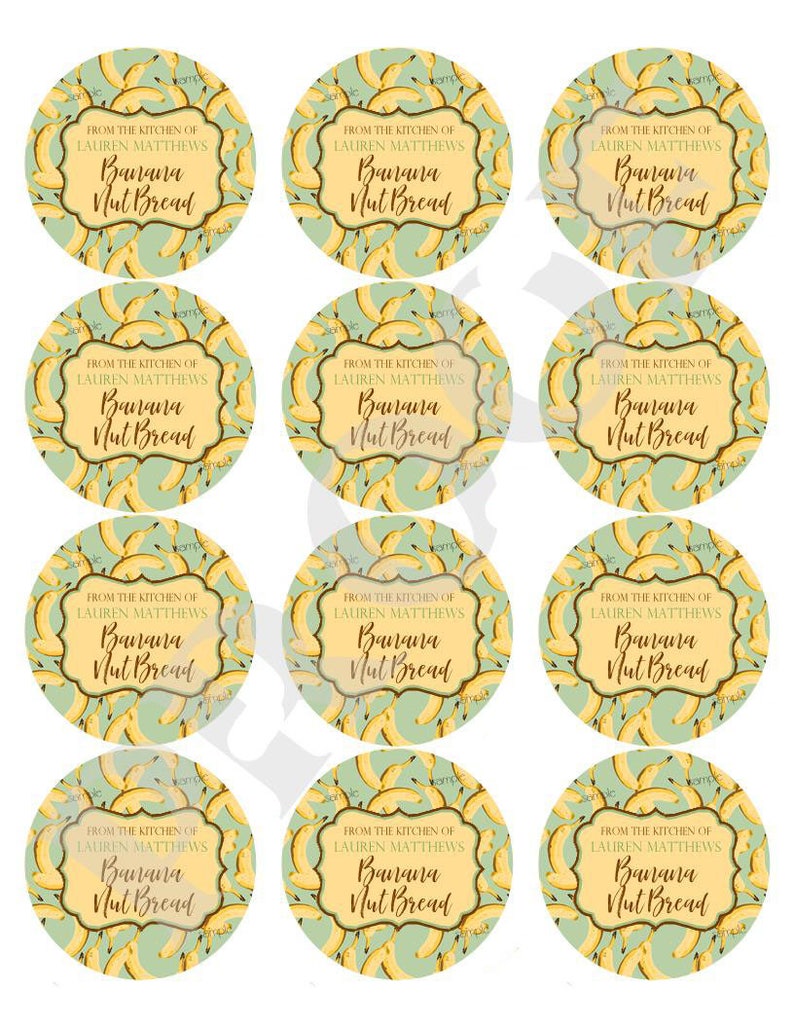 banana-nut-bread-labels-banana-stickers-baking-labels-etsy