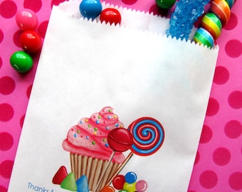 Personalized Candy Bags, Oh Sweet Candy, Favor bags, Candy Buffet, Birthday party, Sweets, Treats