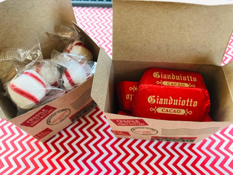 Christmas Candy Box Special delivery treat box Santa Candy Etsy