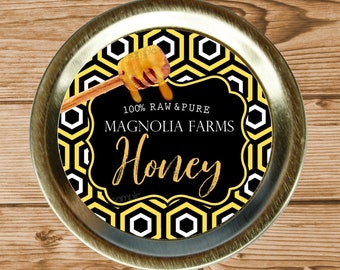 Honey Jar Labels, Honey Labels,  Honey Stickers, Honeycomb labels, mason jar labels, personalized, Canning labels, Custom Jar Labels