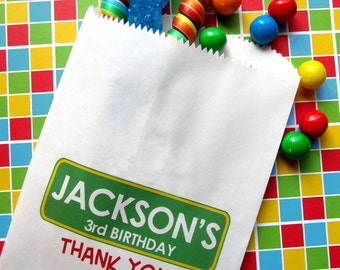 Candy Favor bags, Birthday Treat bags, candy bags, Candy Buffet bags, Birthday party, Sweets, Treats, party favor bags