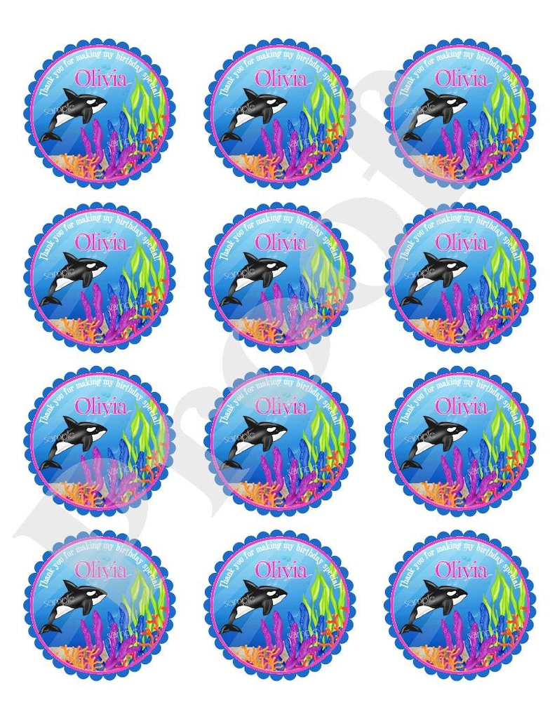 Under the Sea Stickers Sea Animal Stickers Ocean Stickers Etsy