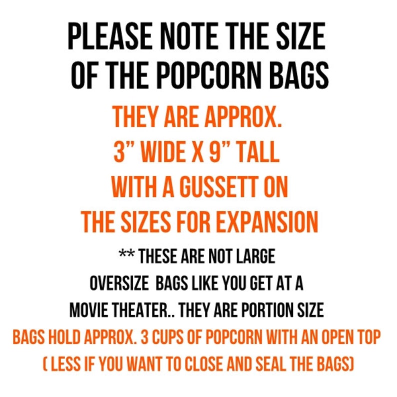 Halloween Popcorn Bags, Halloween Favors, Vintage Halloween Treat bags, Retro Trick or Treat bags,Personalized Popcorn bags, Halloween party afbeelding 2