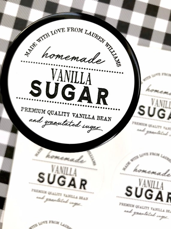 Homemade Vanilla Printable Labels - Live Laugh Rowe