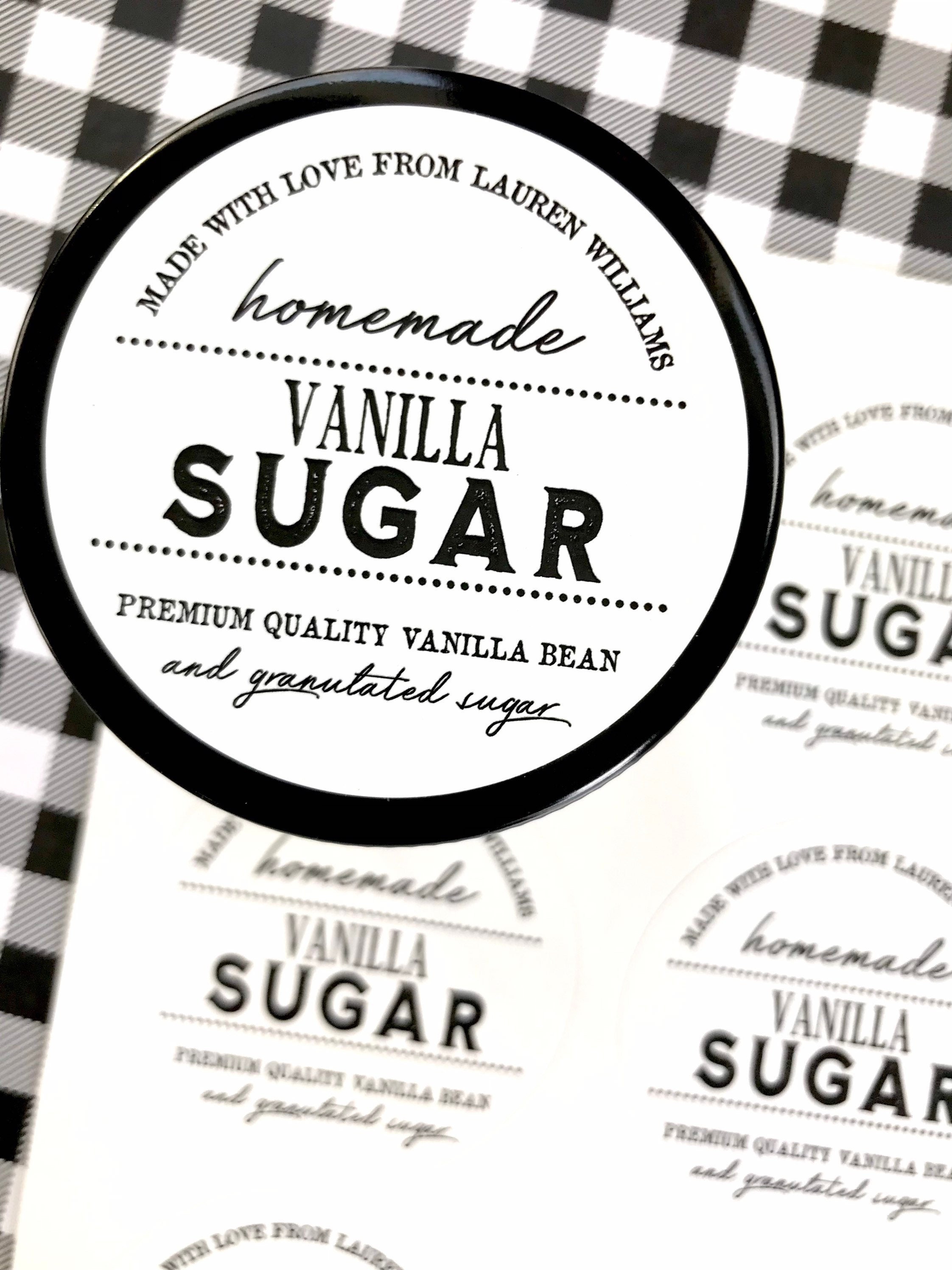 Homemade Vanilla Label, Vanilla Extract Label Template, Vanilla Labels for  Jars, Candles, Room Spray, Spices. Edit Online, Download & Print. 