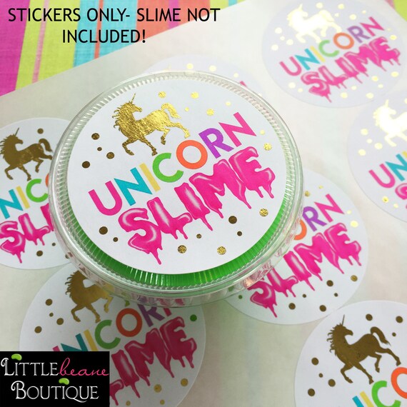Unicorn Party Unicorn Slime Gold Unicorn Stickers Slime Etsy Unicorn Party Unicorn Slime Gold Unicorn Stickers Slime Etsy