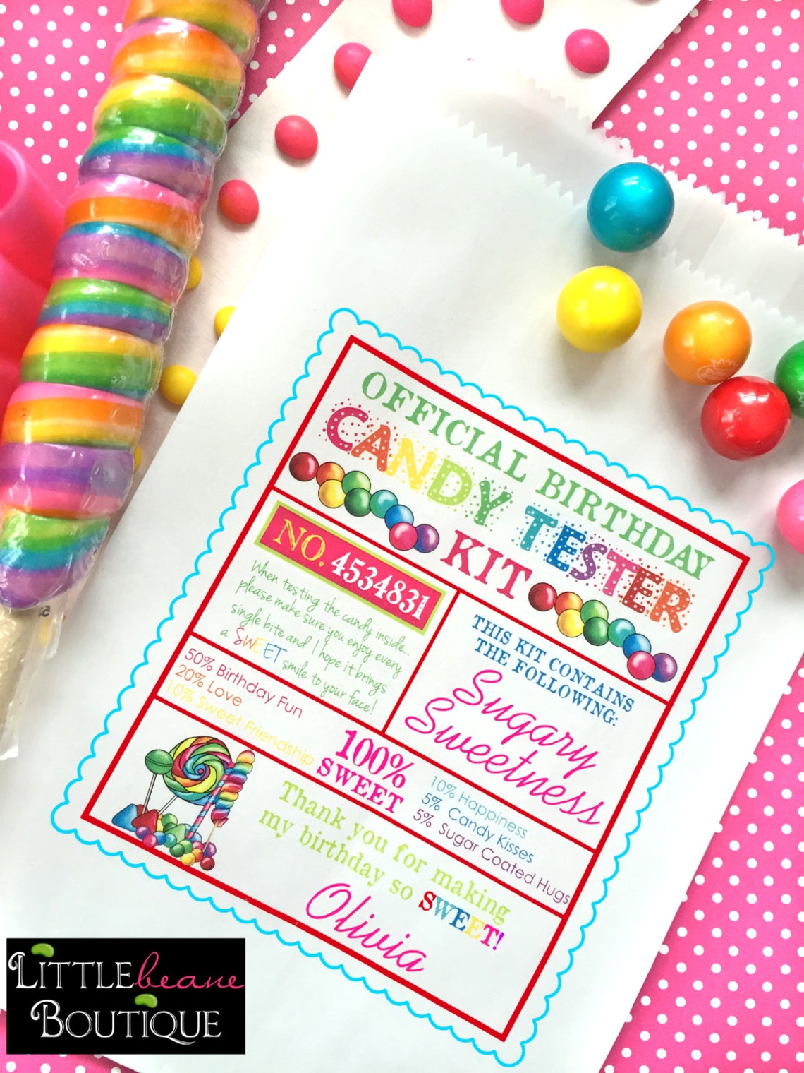 Candy Favor Bags Candy Party Bags Favor Bagscandy Tester Etsy