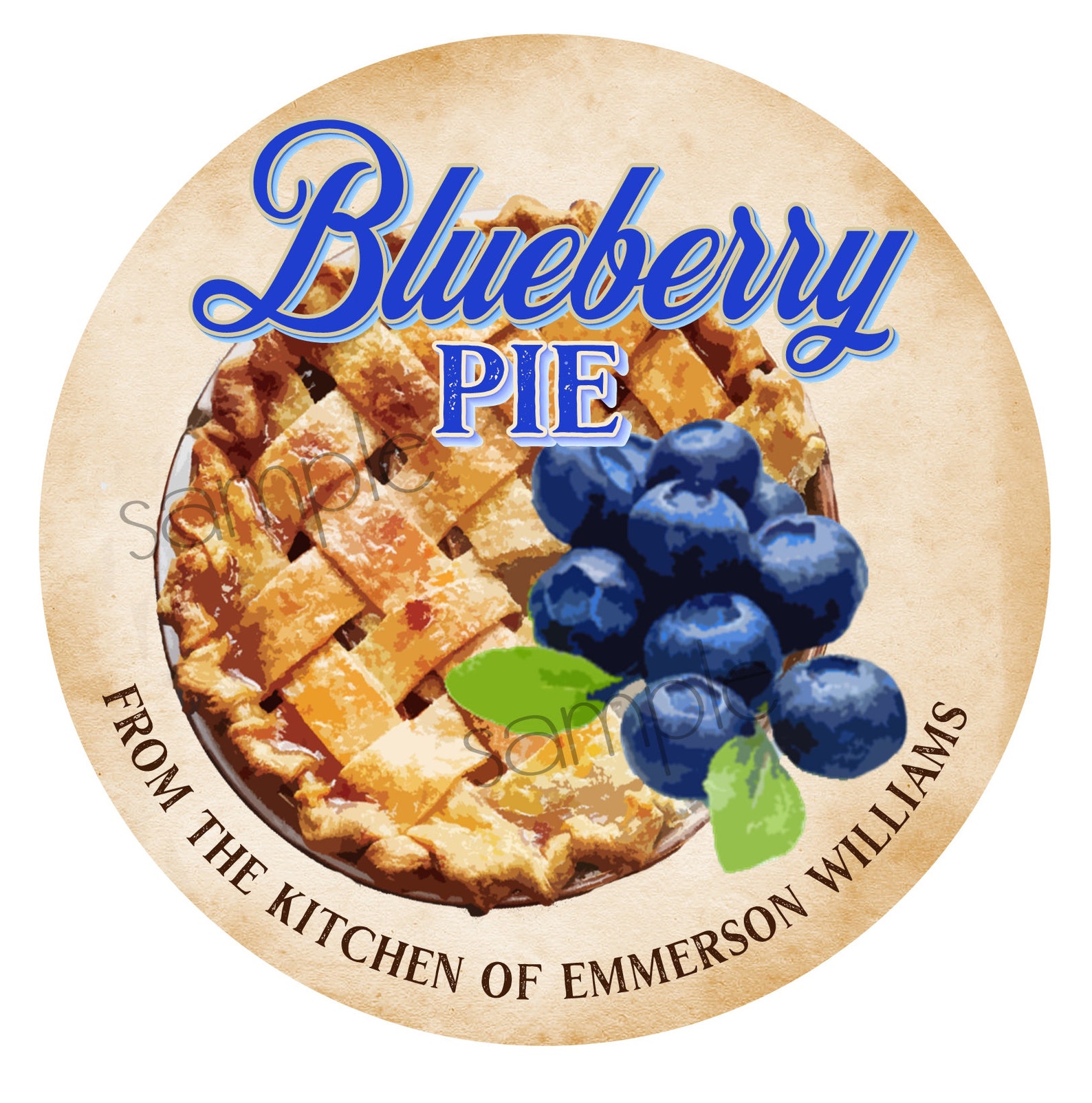 Apple Pie Baking Stickers Kitchen Stickers Pie Stickers Etsy