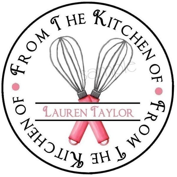 Kitchen Labels Etsy