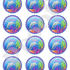 under the sea stickers dolphin stickers ocean etsy