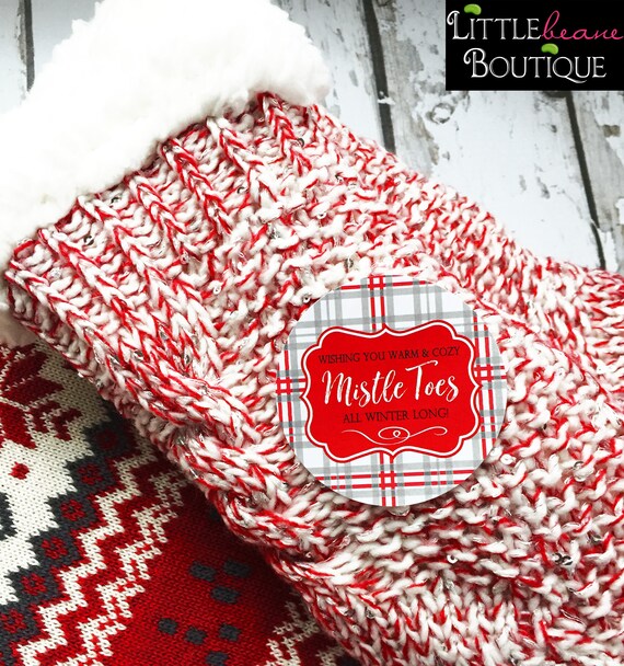 Christmas Gift Stickers, Plaid, Mistle Toes Stickers,Christmas Gift Labels,Christmas labels,Personalized christmas stickers,Rustic,Tags Il_570xn
