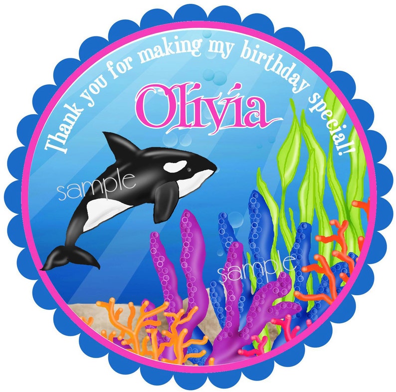 Under the Sea Stickers Sea Animal Stickers Ocean Stickers Etsy