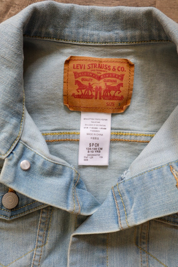 Levi’s Kids Jean Jacket - Small (8-10YRS) View 5